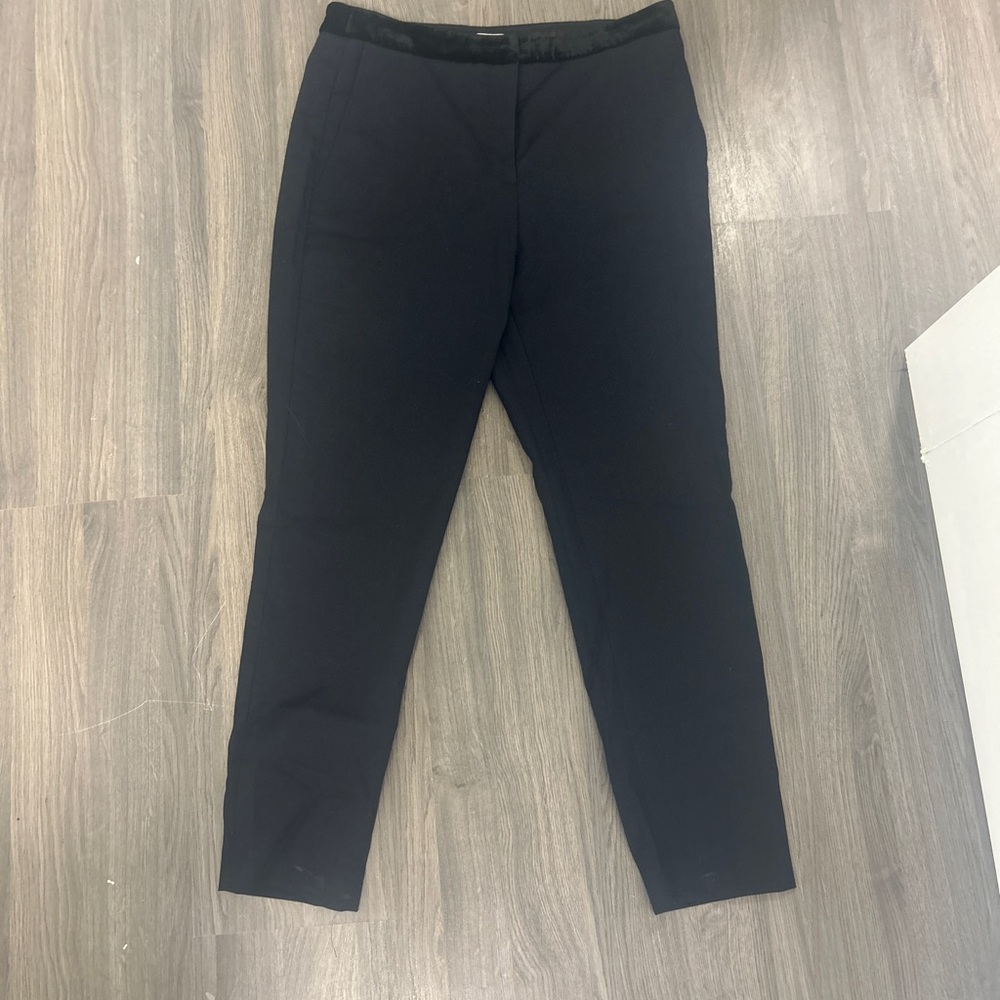 Sandro Black Dress Pants with Sleek Tapered Fit